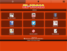 Tablet Screenshot of elvigia.com.mx